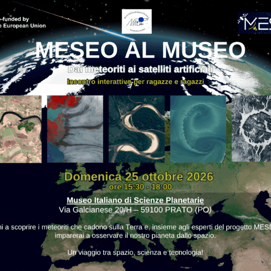 MESEO at the Museum: From Meteorites to Artificial Satellites