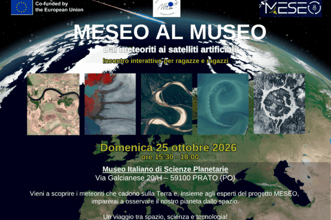 MESEO at the Museum: From Meteorites to Artificial Satellites